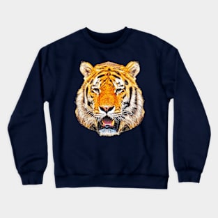 Tiger Tie Dye Crewneck Sweatshirt